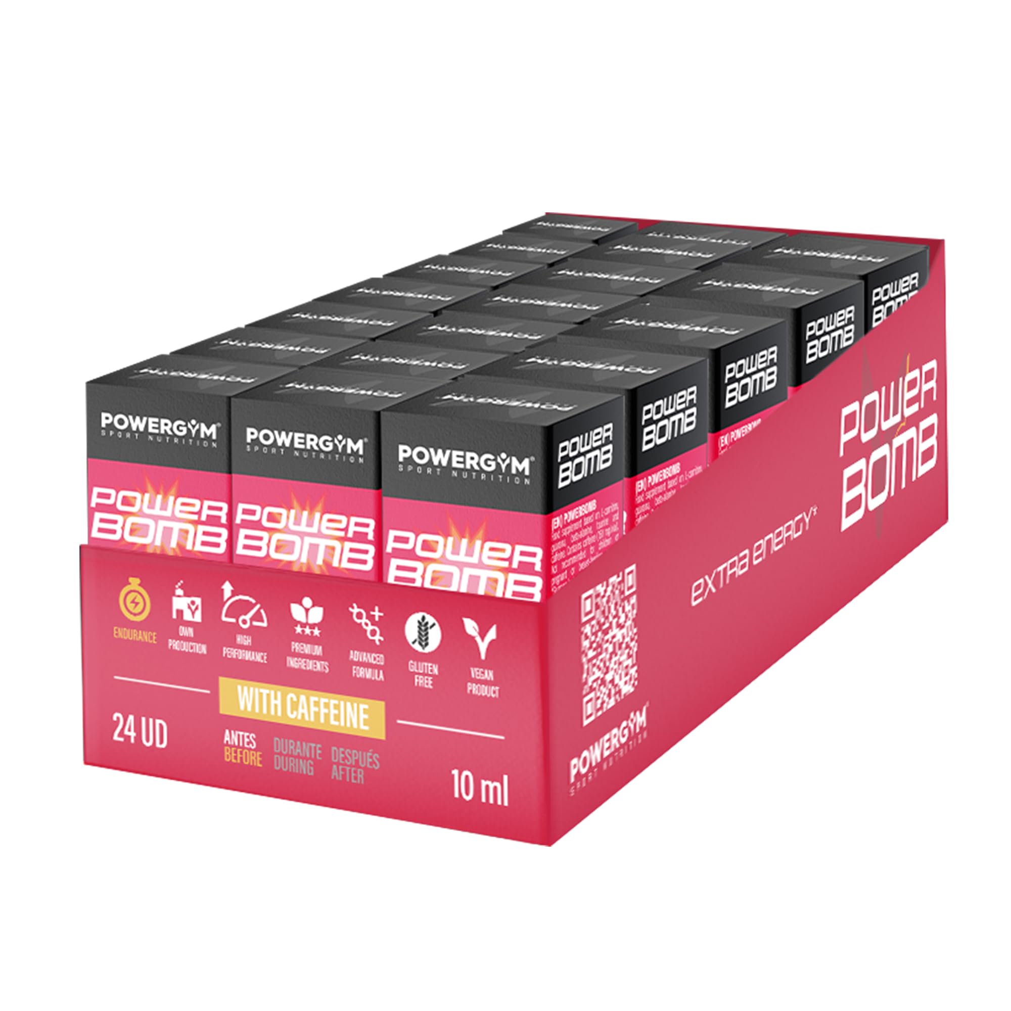 MGC POWER BOMB 150g　6本セット POWERGYM | Powerbomb 24 Viales - Energía de alto octanaje al